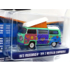 Volkswagen T2 Minibus Westfalia Camper 1973 - skala 1:64 - GreenLight